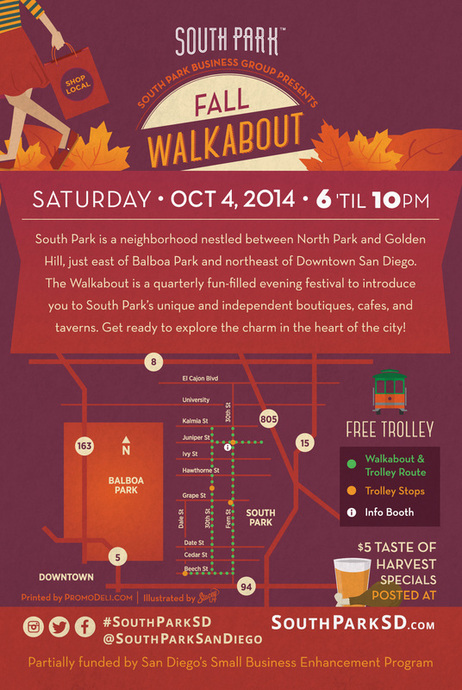 Poster South Park Fall Walkabout